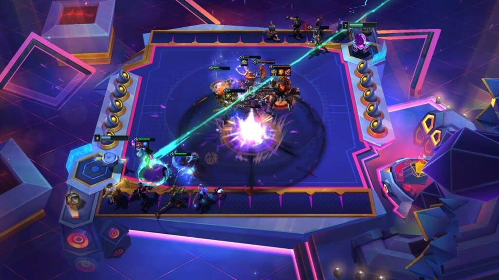 screenshot of tft gameplay