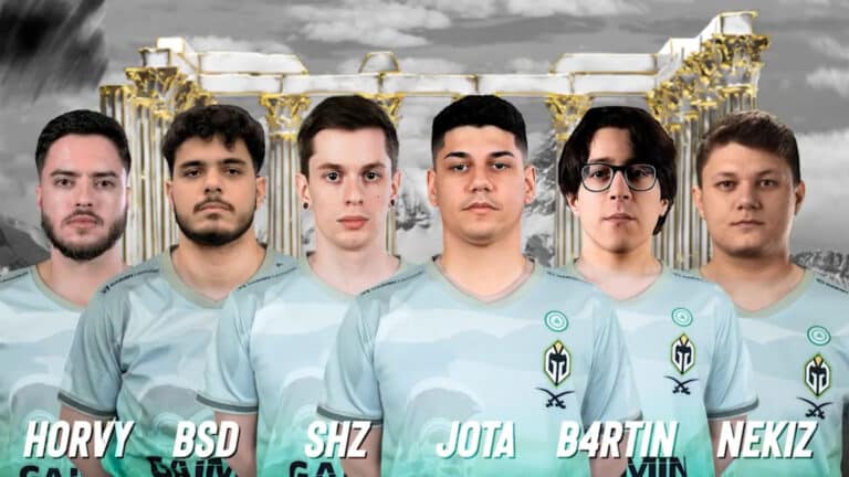Gaimin Gladiators re-enters CS2 with Brazilian roster
