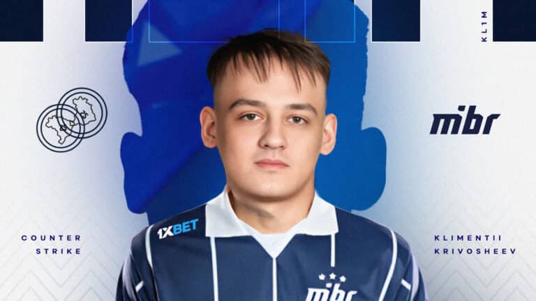 MIBR issues disciplinary sanction to CS2 player kl1m