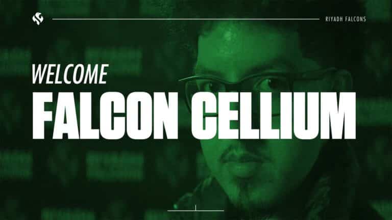Vegas Falcons relocates to Riyadh, signs Cellium