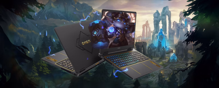 HP unveils League of Legends laptop and OMEN 25 gaming monitor
