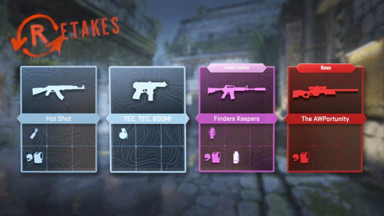 CS2 update introduces knife trade-ups and Retakes game mode
