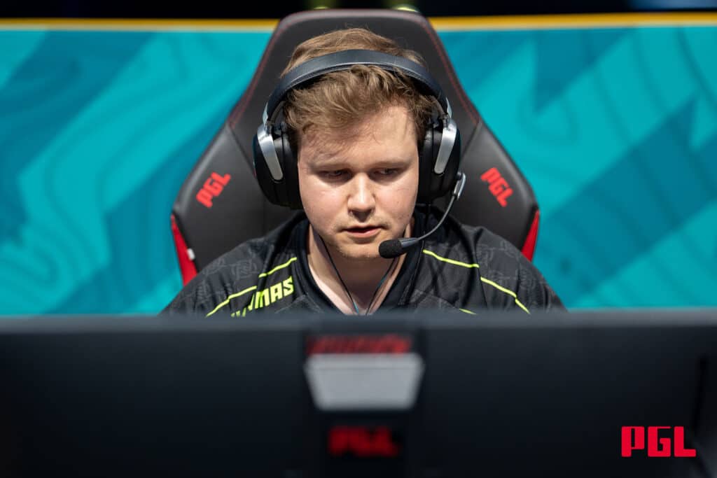 Image of Counter-Strike player Snappi competing for Ninjas in Pyjamas at PGL Counter-Strike event
