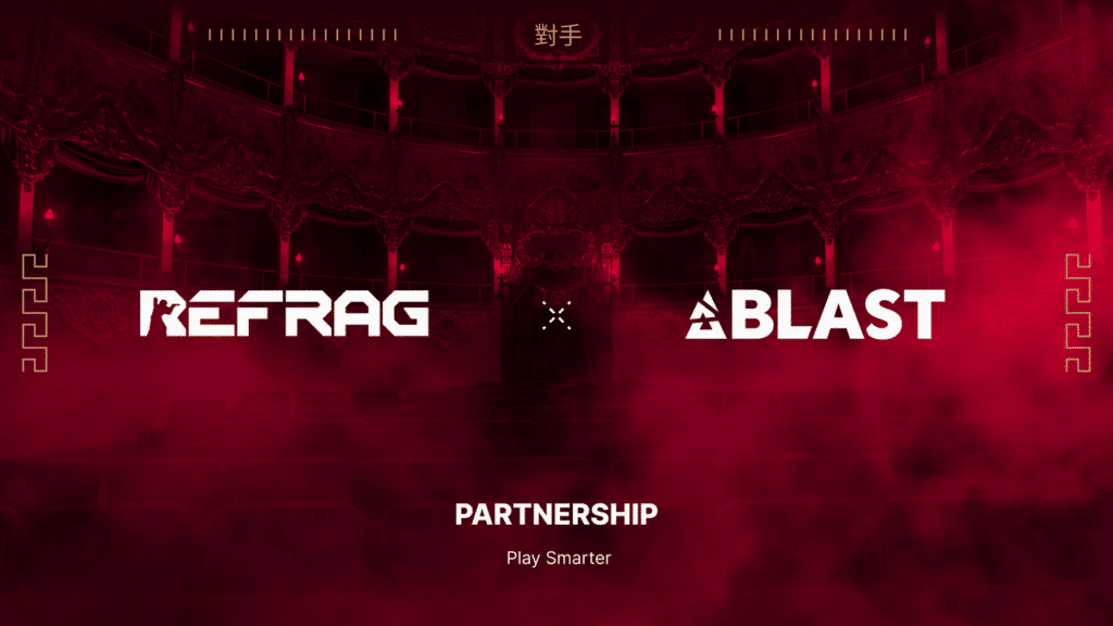 BLAST Premier Rivals Hong Kong and Refrag partnership announcement graphic