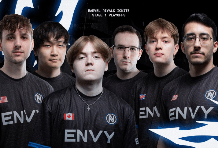 ENVY Marvel Rivals roster photo