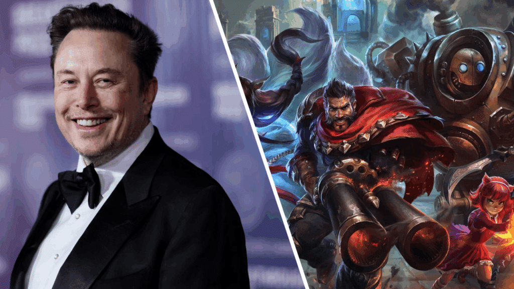 Elon Musk issues challenge to League of Legends players to face off against Grok 5 featuring in-game characters