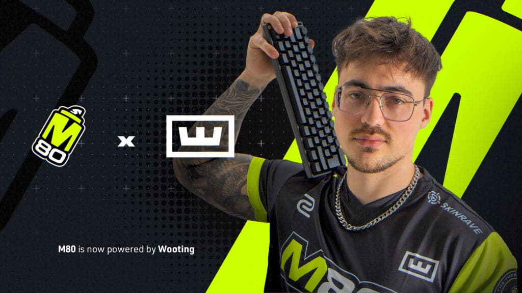 M80 strikes new partnership deal with Wooting