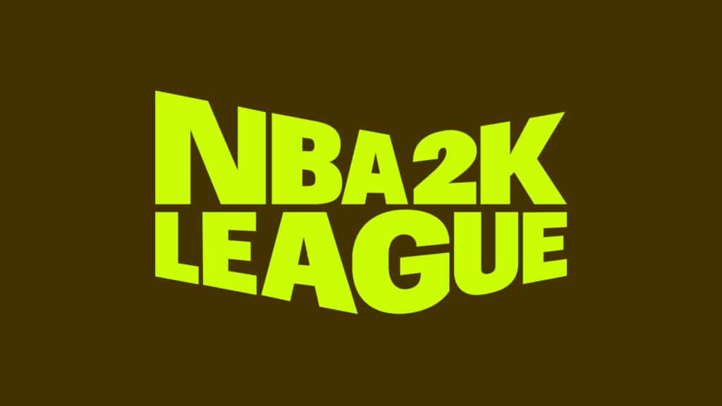 NBA 2K League 2025 logo with green background