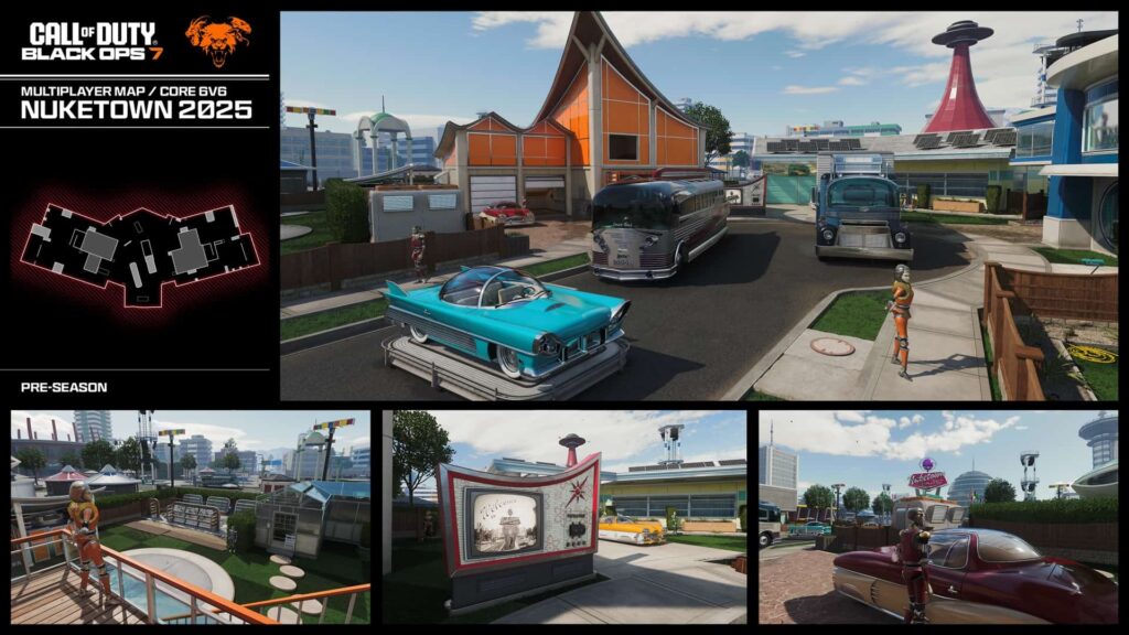 Call of Duty: Black Ops 7 map named Nuketown