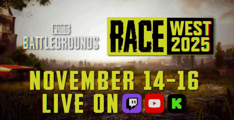 PUBG Race returns for EMEA and Americas with West 2025