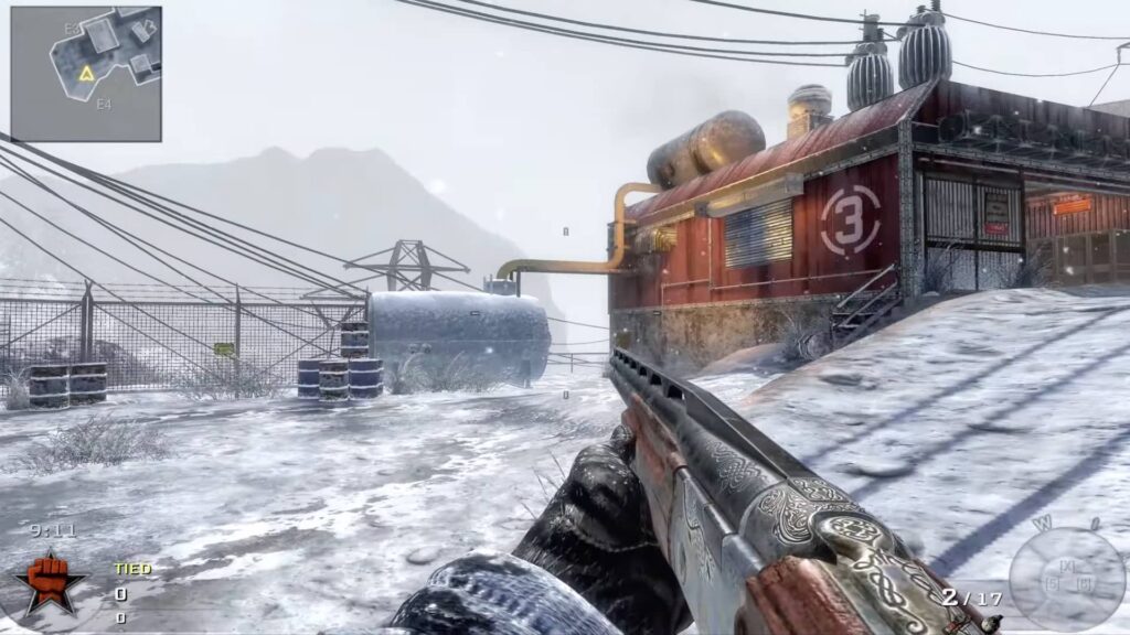 Call of Duty: Black Ops gameplay in Summit map