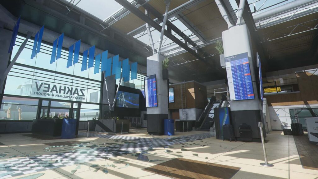 Terminal map from Call of Duty