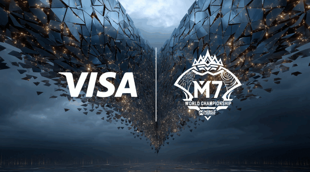 Visa becomes the official payment partner of the M7 World Championship announcement graphic
