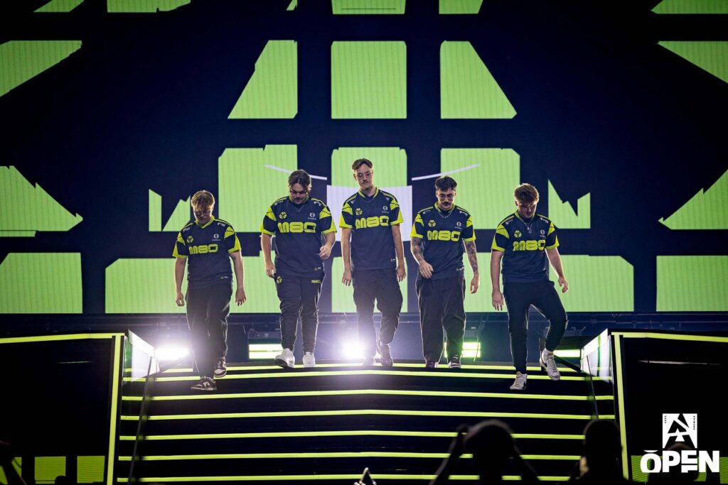Image of M80 Counter-Strike team competing at BLAST Open Fall 2025