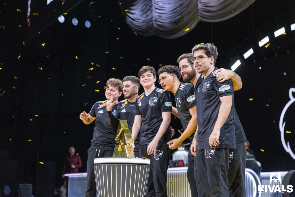 StarLadder Budapest Major FURIA Counter-Strike team celebrating victory at BLAST RIvals Fall 2025
