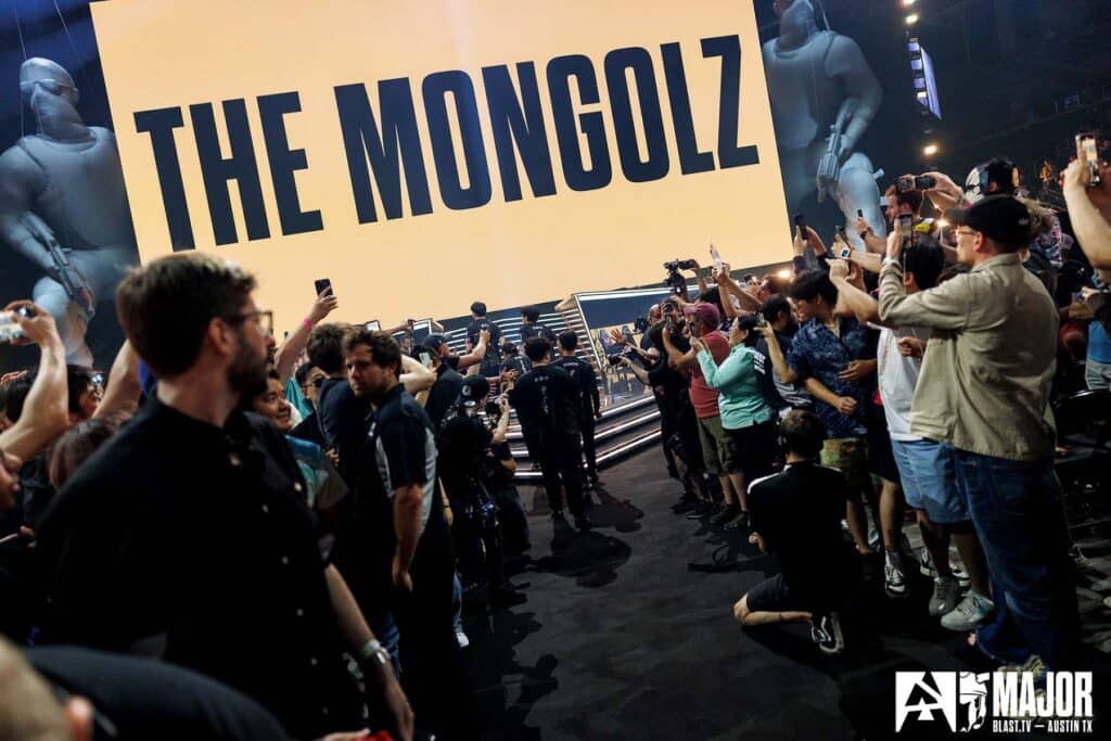 StarLadder Budapest Major 2025 The MongolZ Counter-Strike team at BLAST Austin Major