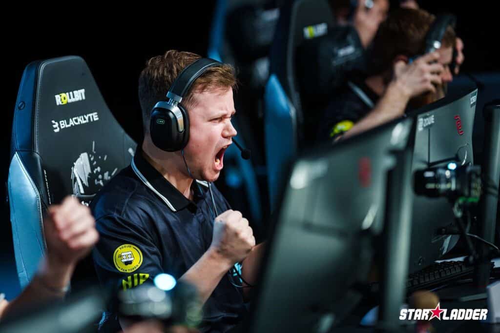 Image of Ninjas in Pyjamas Counter-Strike team competing at StarLadder Budapest Major 2025