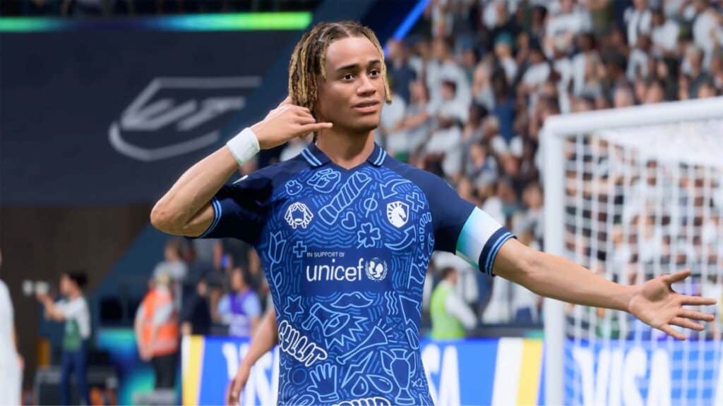 Image of EA Sports FC 26 player wearing Team Liquid kit