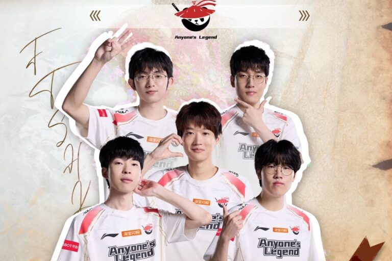Anyone's Legend unveils 2026 LPL roster