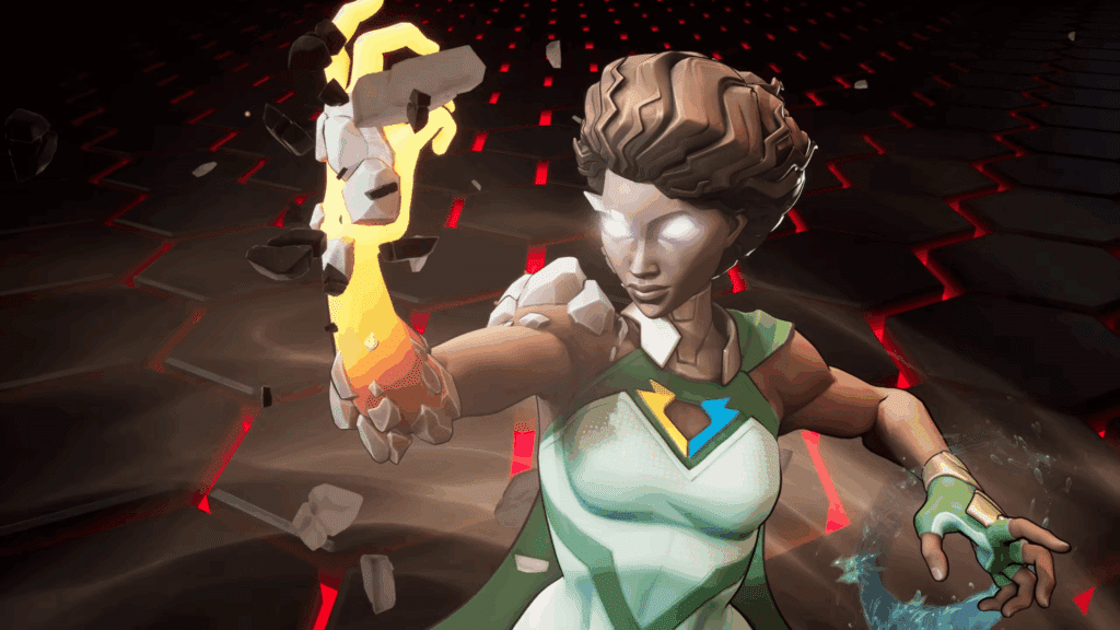 Invincible VS Ella Mental Ultimate Attack in-game animation