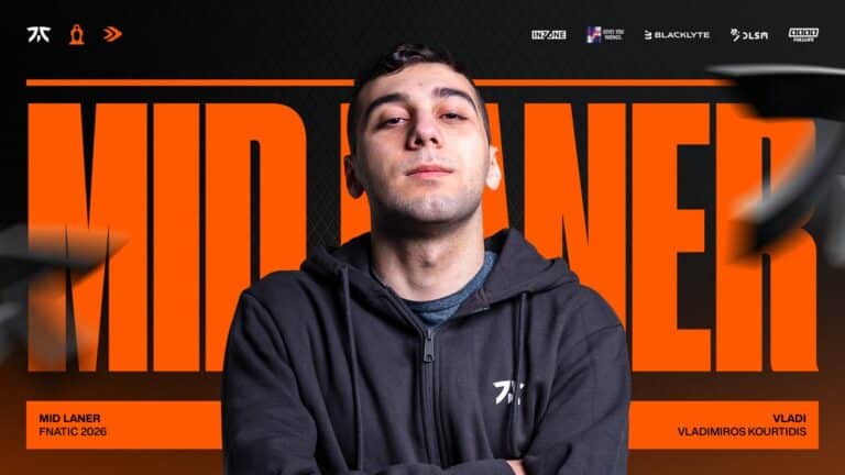 Fnatic signs Vladi to LEC 2026 roster