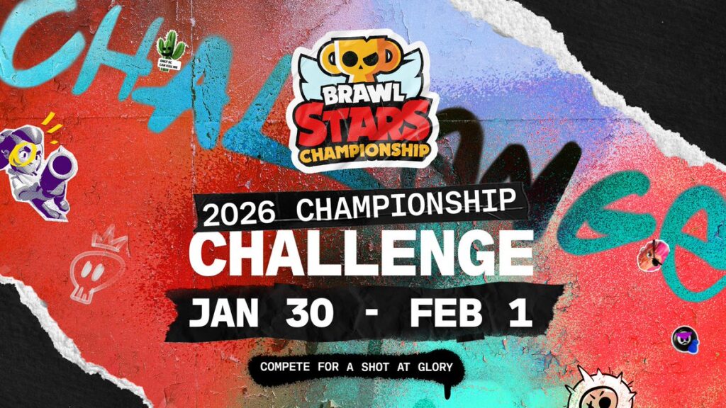 Brawl Stars Championship graphic for the Championship Challenge 2026