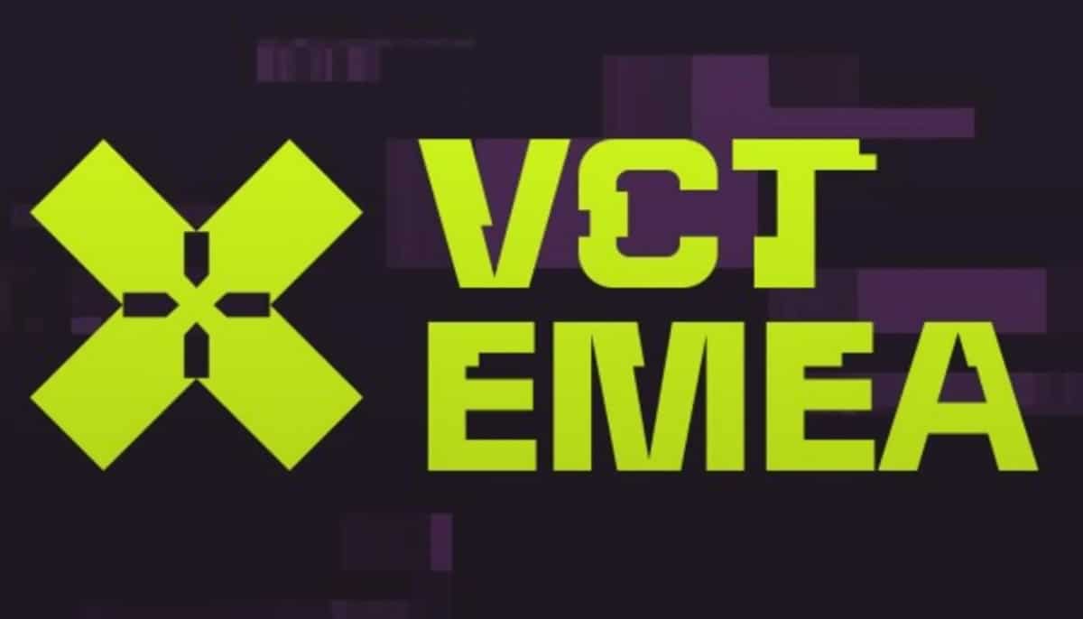 The image refers to the Valorant Champions Tour EMEA (VCT EMEA), a professional esports league for the game Valorant