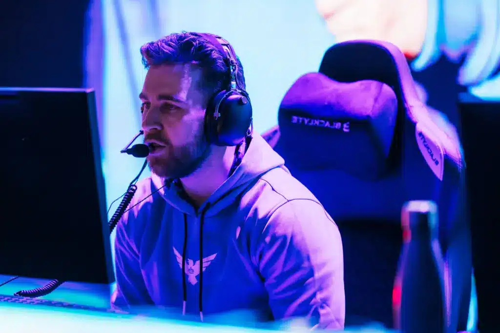 Slasher competing in tournament