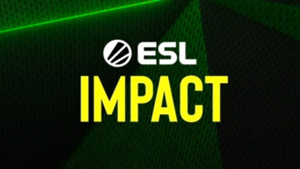 Image of ESL Impact logo on a black and green background