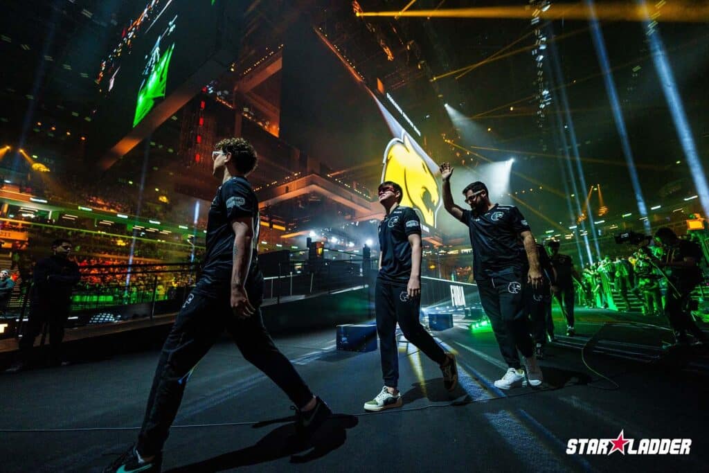 Image of FURIA Counter-Strike team competing at StarLadder Budapest Major Playoffs