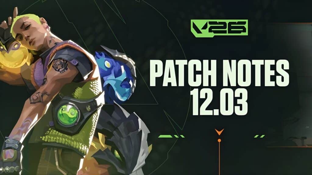 VALORANT patch notes 12.03