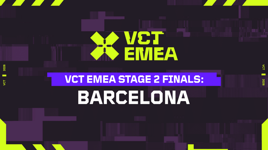 VCT EMEA Stage 2 finals in Barcelona, Spain
