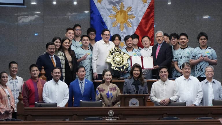 Philippines Senate congratulates Aurora Gaming following M7 victory