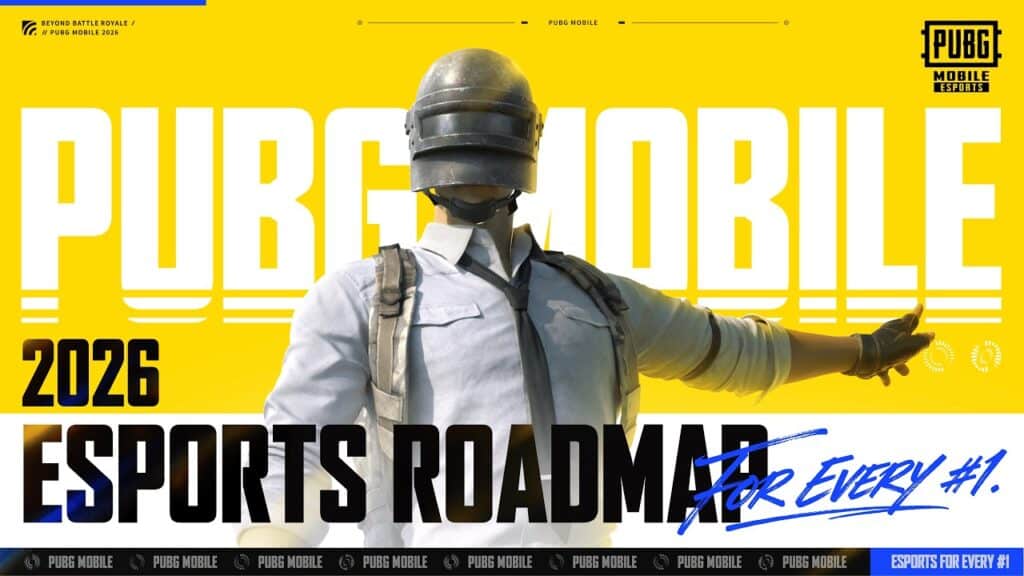 PUBG mobile esports 2026 roadmap