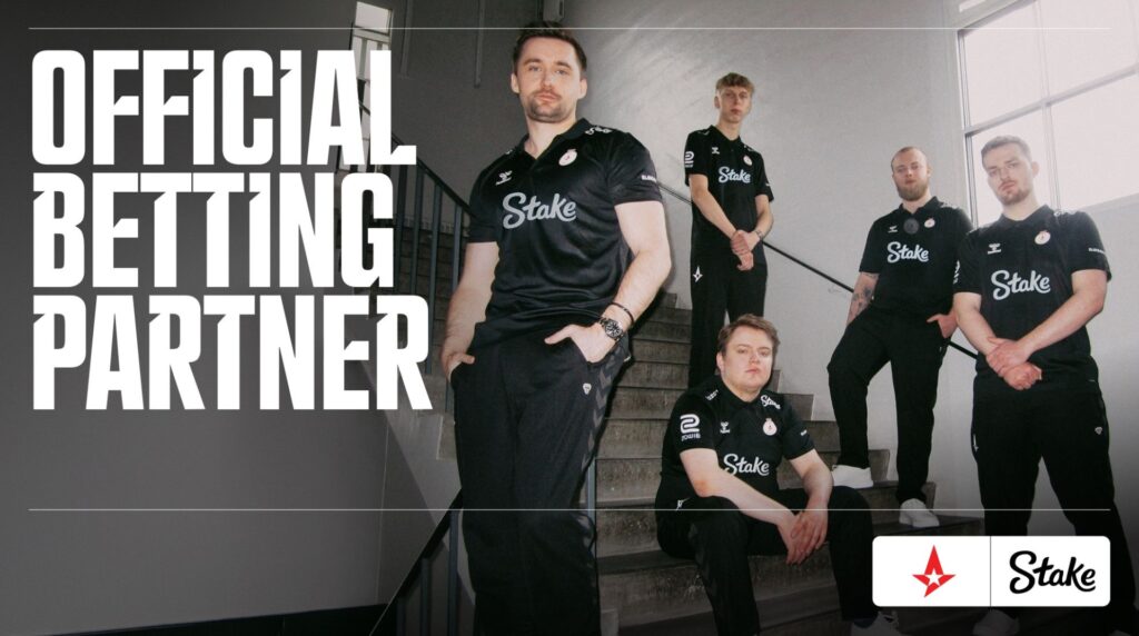 Astralis names Stake as official betting partner following Stake acquiring a Danish license