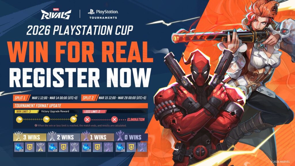 Marvel Rivals opens registrations for March PlayStation Cup
