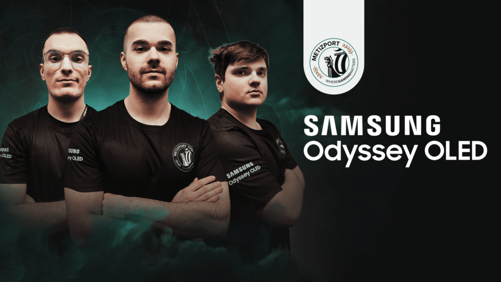 Samsung named monitor partner of Metizport’s CS2 team