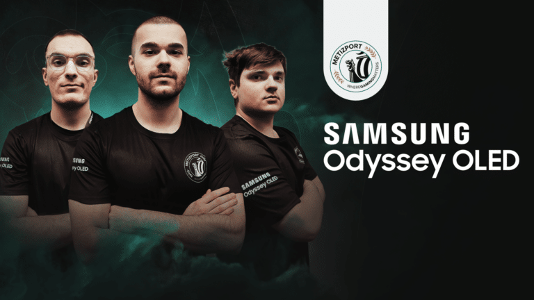 Samsung named monitor partner of Metizport’s CS2 team