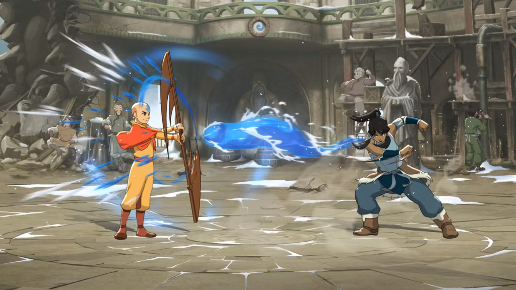 avatar legends fighting game