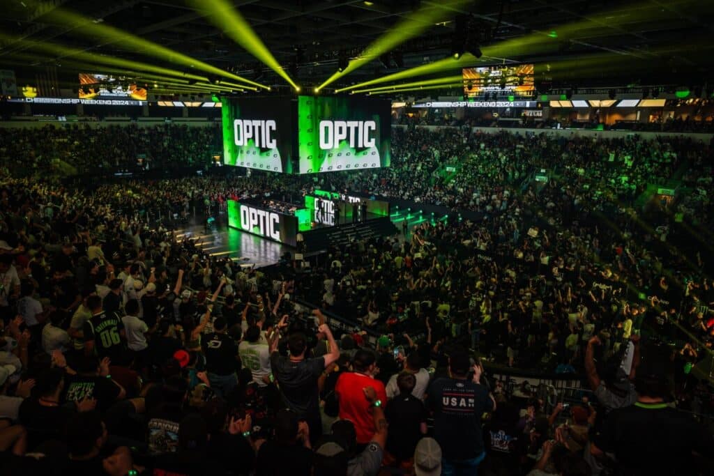 call of duty league stage